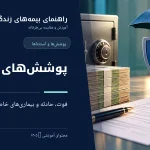 پوشش‌های بیمه عمر شامل فوت، حادثه، بیماری‌های خاص و حمایت از خانواده