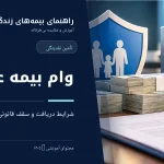 وام بیمه عمر و شرایط دریافت تسهیلات از محل ارزش بازخرید