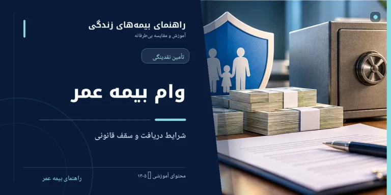 وام بیمه عمر و شرایط دریافت تسهیلات از محل ارزش بازخرید